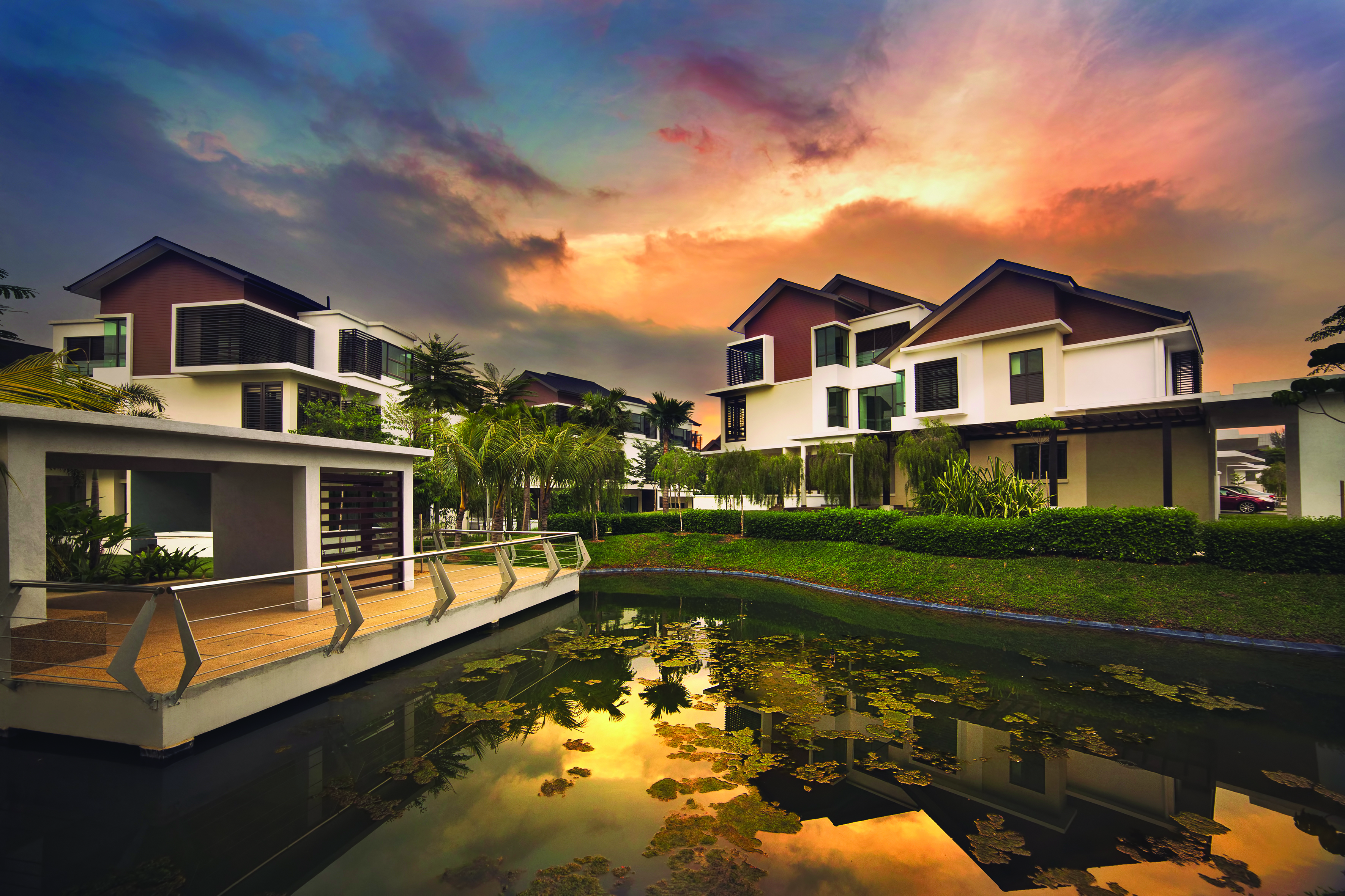 Beethoven Symphony Hills Evening View Lakeside